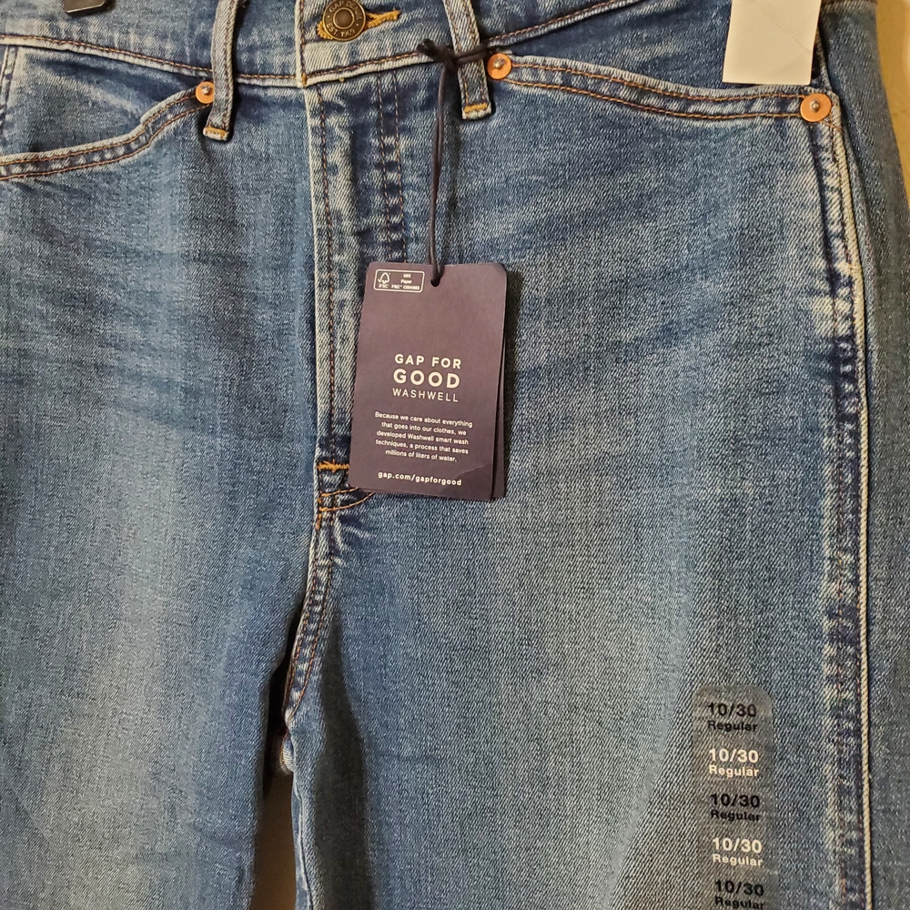 GAP High Rise Flare Jeans Womens 10 NWT - Picture 2 of 5